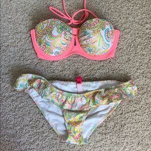 Victoria’s Secret gorgeous bandeau bikini set